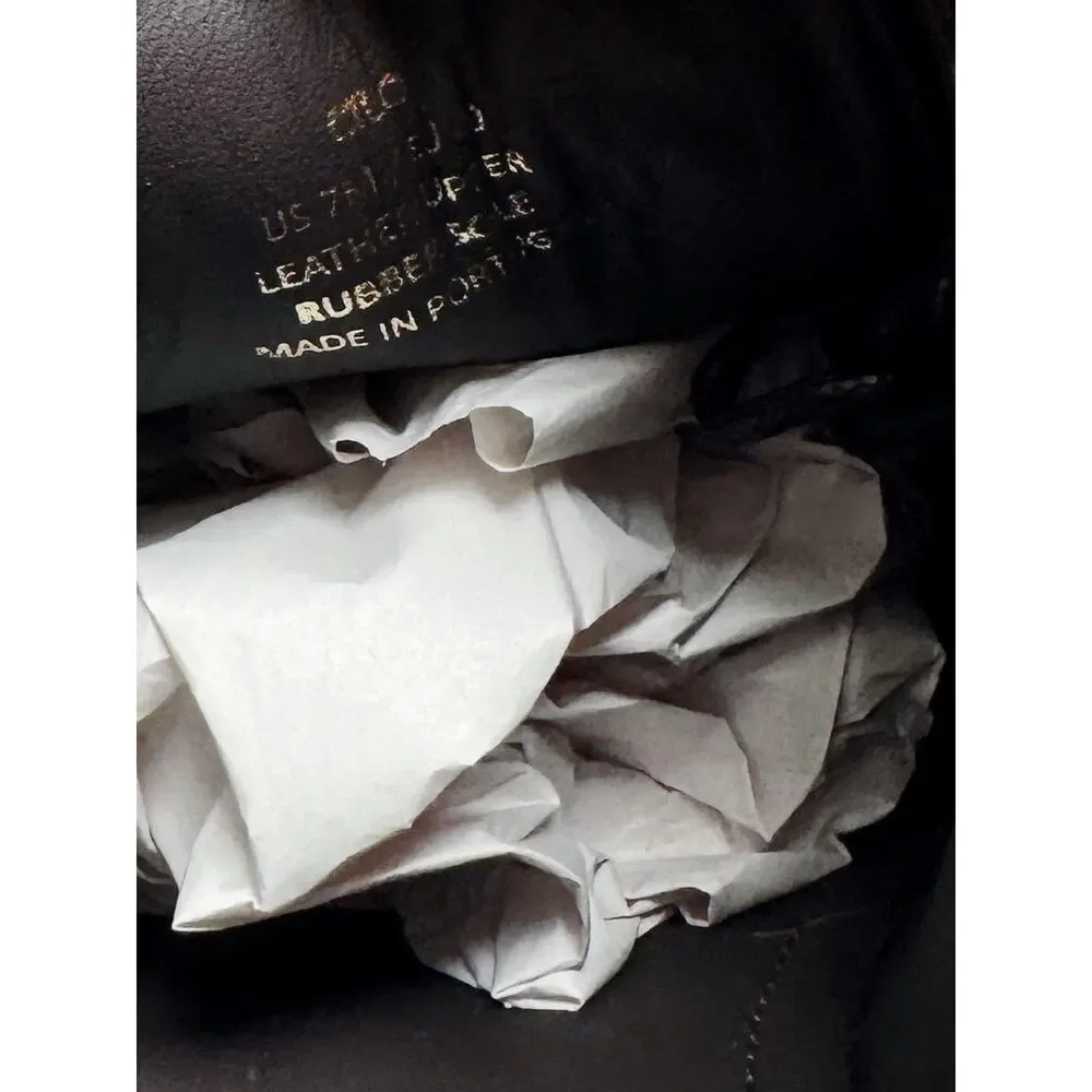 Bruno Magli Cilo Leather Derby Size 7M New